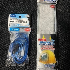 TOYOヘルメット用デコパット&アゴヒモ　の画像