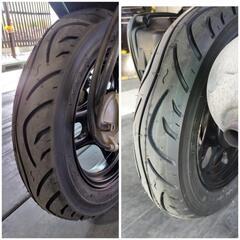 【ご成約】★タイヤ前後新品★ ホンダ ディオ AF62 ブラック ▶始動•試走動画あり ① の画像
