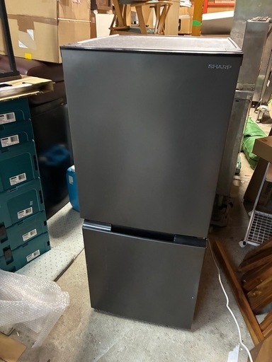 シャープ　冷蔵庫　2023年製 SJ-D15J-H