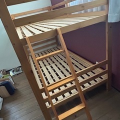 ✨激安価格✨期間限定⚠️持帰1万‼️ニトリ 二段ベッド  配送&組み立て🉑の画像