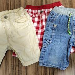 BeBeハーフパンツ3枚セット サイズ90 Sunny Land...