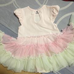 うさぎのフリフリワンピースの画像