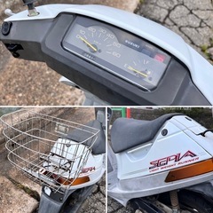 すぐ乗れる!! スズキ セピアCA1EA 原付 スクーター 富山発 ★現車確認可能 ★県内最短当日配送可能 ★全国陸送手配可能 ★現状販売の画像