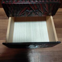 値下げ！昭和レトロ小物入れタンスの画像
