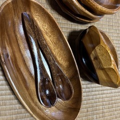 新品　木皿他の画像