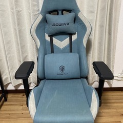 Dowinx ゲーミングチェア　オフィスチェア　オットマン付き　170度リクライニング　ポケットコイル　の画像