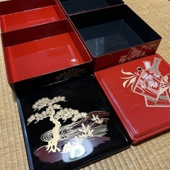お重2個セットの画像