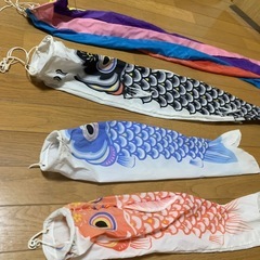鯉のぼり　竹付きの画像