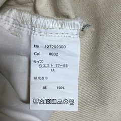 レディース　チノパンLLの画像