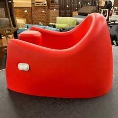 Karibu　ベビーチェア ソフトチェア レッド キズ汚れ有りの画像