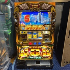 パチスロ実機 オート機能付き　ミリオンゴッド　神々の凱旋