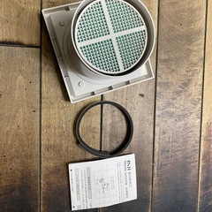 ナスタ 密閉角型レジスターアレルフィルター付レジスター 空気清浄室内換気口3コの画像
