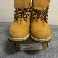 Timberland ベージュ ワークブーツ　23㎝