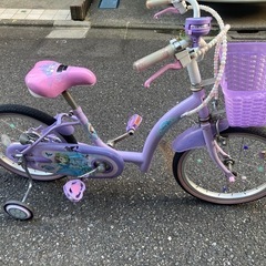 ソフィア　18インチ　自転車　ディズニープリンセス