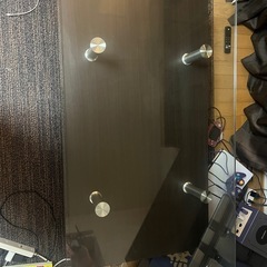 ガラス　センターテーブルの画像