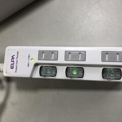 【松本市引き取り限定】エルパ(ELPA) LEDランプスイッチ付タップ
の画像