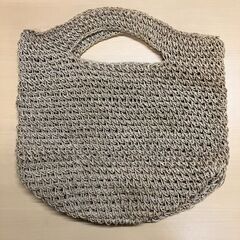 丸底・編みトートバッグの画像