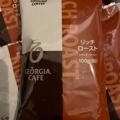 コーヒー粉 100g×９袋の画像