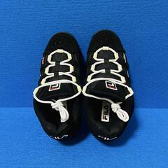 【美品 / FILA】バリケード XT97 ブラック レディ－ス サイズ23cmの画像