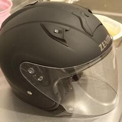 ZENITH マットブラック ジェットヘルメット YJ-14 Lサイズの画像