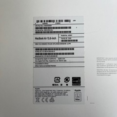 コウキング様【純正MacBookAir13.6inch+変換アダプタ(ELECOM)】の画像