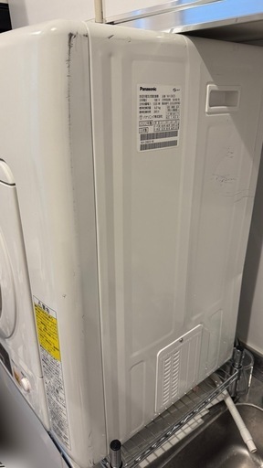 パナソニック 6.0kg 電気衣類乾燥機(ホワイト) 2022年製　ホワイト NH-D603-W