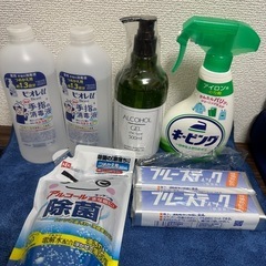 【受け渡し予定者決定済】ブルースティック　その他　アルコール　除菌など