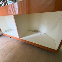 店舗備品 ライト付き展示台 大型家具 展示会やショーケース等にの画像