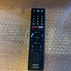SONY BRAVIA KJ-43X8300D-B ブラック　43V型液晶テレビ　2017年製の画像