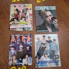 ATEEZ Kpopグループホンジュン 雑誌セット
