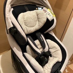 エッグショック　コンビ　チャイルドシート ISOFIX ネイビー...