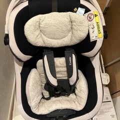 エッグショック　コンビ　チャイルドシート ISOFIX ネイビー/ホワイトの画像