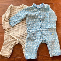 サイズ70 男の子 子ども服 ロンパース ズボンの画像