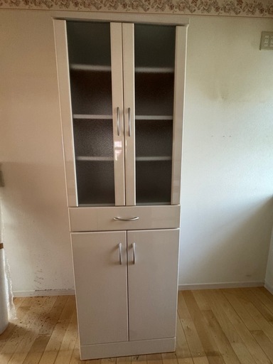 ニトリ 食器棚 コパン T 60DB WH キッチン収納