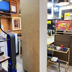 5段ラック シェルフ 本棚 横幅60cm奥行24高さ180cm 白 ホワイト 木製★買取帝国 志木店の画像