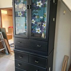 【無料】インテリア収納棚 お譲りします（引き取り限定）の画像