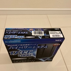 決定しました・新品・無線LANルーター・ハイパワーシステム　NEC の画像