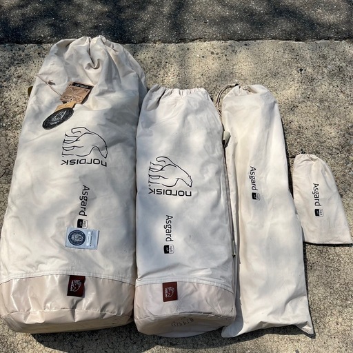 【美品】ノルディスク　アスガルド19.6(テント＋シートセット)