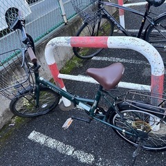 埼玉新座市折り畳み自転車
