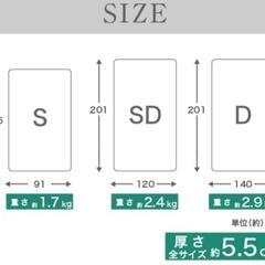 シングルマットレスの画像