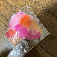 風船の中に入れる紙