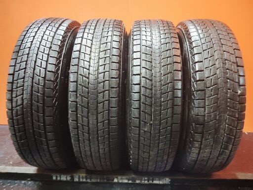 【DL WINTER MAXX SJ8 195/80R15】スタッドレス【HOT STAFF MADCROSS JB-01 15インチ 6J5HPCD139.7±0】バリ溝 ジムニーシエラ等 (VTJ081)