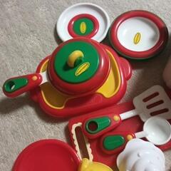 ままごとセット☆破損ございます。の画像