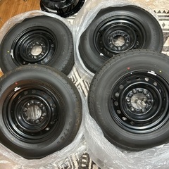 ハイエース　純正　新車外し　DUNLOP 195/80R15 1...