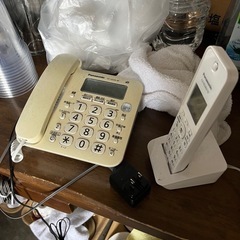電話　子機付き