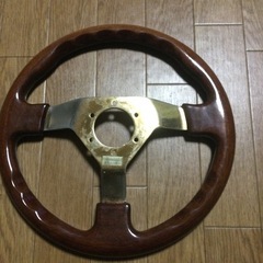 ハンドルウッド木製　レア物の画像
