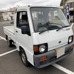 サンバー　KS4 4WD  EL付き5速　丸目　営農サンバー車検取立ての画像