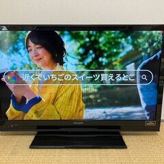液晶テレビ SHARP  AQUOS（32インチ）の画像