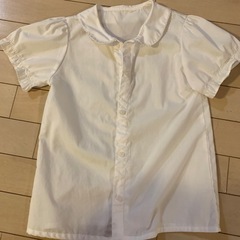 130センチ綿半袖パフスリーブ