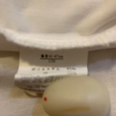 130センチ綿半袖パフスリーブの画像